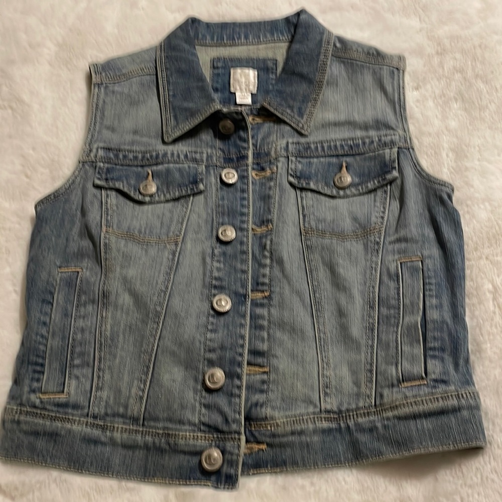 Lc Conrad denim vest XS